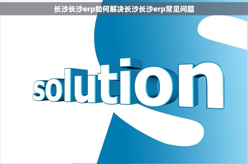 长沙长沙erp如何解决长沙长沙erp常见问题