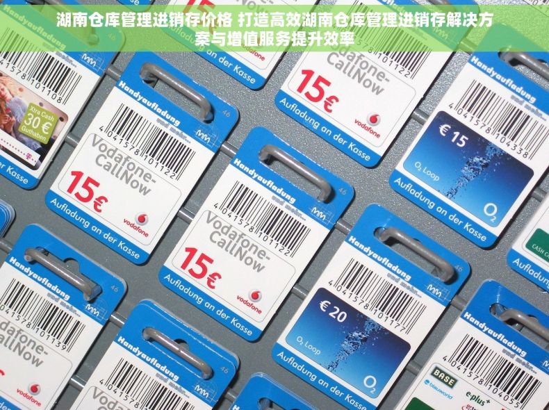 湖南仓库管理进销存价格 打造高效湖南仓库管理进销存解决方案与增值服务提升效率