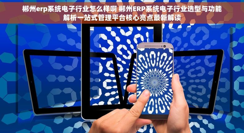 郴州erp系统电子行业怎么样啊 郴州ERP系统电子行业选型与功能解析一站式管理平台核心亮点最新解读