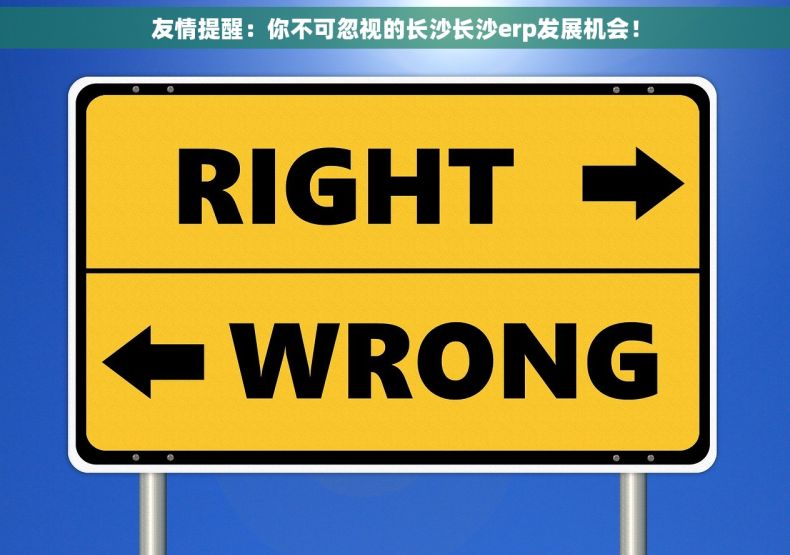 友情提醒：你不可忽视的长沙长沙erp发展机会！