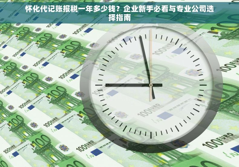 怀化代记账报税一年多少钱？企业新手必看与专业公司选择指南