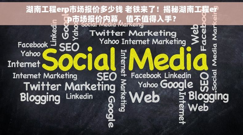 湖南工程erp市场报价多少钱 老铁来了！揭秘湖南工程erp市场报价内幕，值不值得入手？