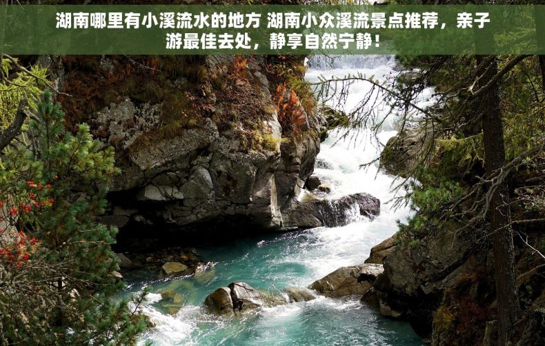湖南哪里有小溪流水的地方 湖南小众溪流景点推荐，亲子游最佳去处，静享自然宁静！