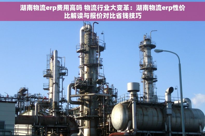 湖南物流erp费用高吗 物流行业大变革：湖南物流erp性价比解读与报价对比省钱技巧