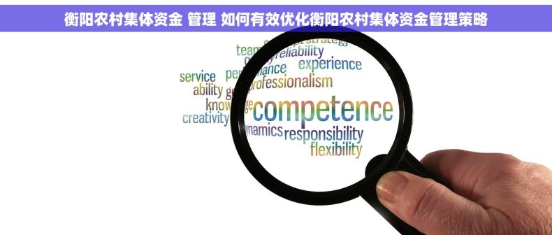 衡阳农村集体资金 管理 如何有效优化衡阳农村集体资金管理策略