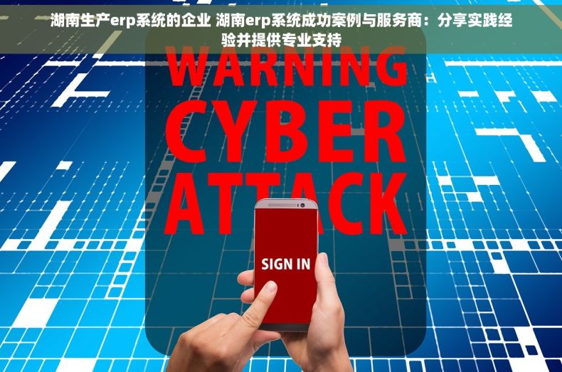 湖南生产erp系统的企业 湖南erp系统成功案例与服务商：分享实践经验并提供专业支持