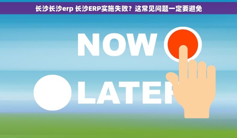 长沙长沙erp 长沙ERP实施失败？这常见问题一定要避免
