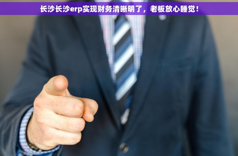 长沙长沙erp实现财务清晰明了，老板放心睡觉！