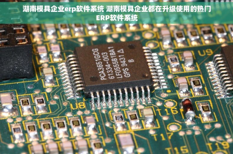 湖南模具企业erp软件系统 湖南模具企业都在升级使用的热门ERP软件系统