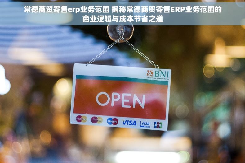 常德商贸零售erp业务范围 揭秘常德商贸零售ERP业务范围的商业逻辑与成本节省之道