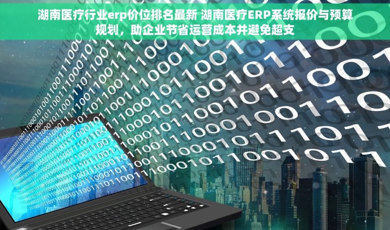 湖南医疗行业erp价位排名最新 湖南医疗ERP系统报价与预算规划，助企业节省运营成本并避免超支