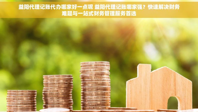 益阳代理记账代办哪家好一点呢 益阳代理记账哪家强？快速解决财务难题与一站式财务管理服务首选