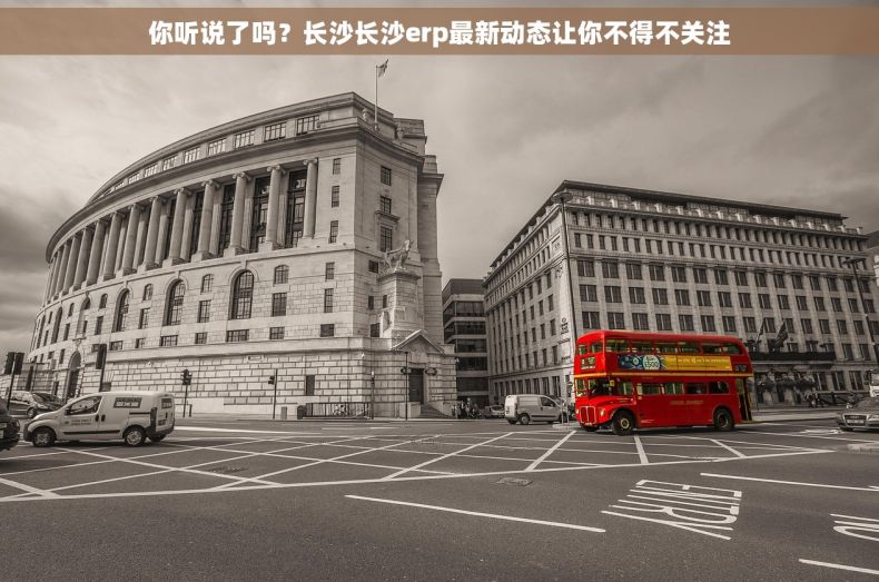 你听说了吗？长沙长沙erp最新动态让你不得不关注