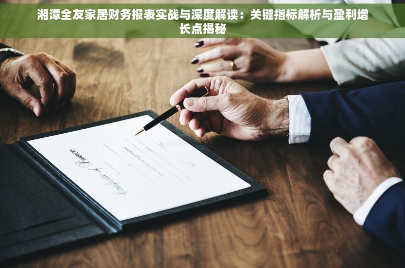 湘潭全友家居财务报表实战与深度解读：关键指标解析与盈利增长点揭秘