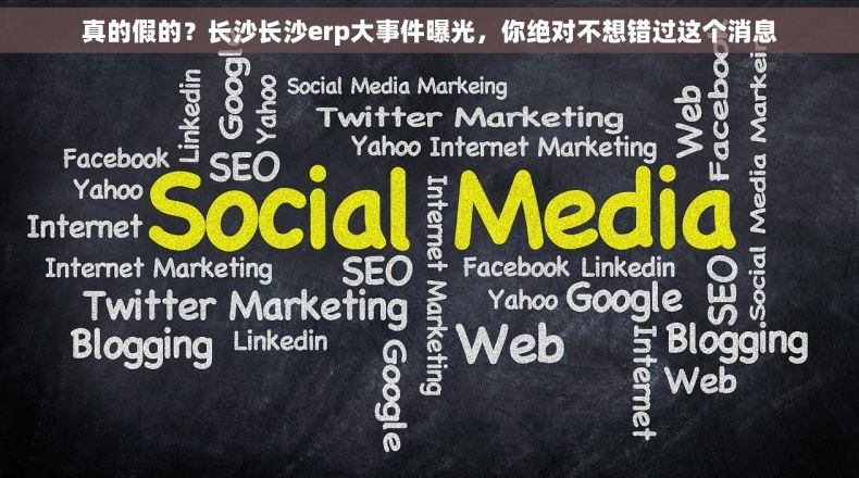 真的假的？长沙长沙erp大事件曝光，你绝对不想错过这个消息