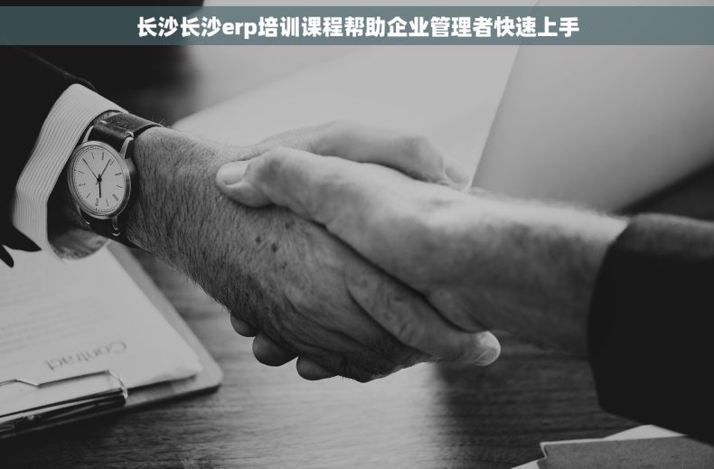 长沙长沙erp培训课程帮助企业管理者快速上手
