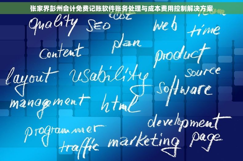 张家界彭州会计免费记账软件账务处理与成本费用控制解决方案