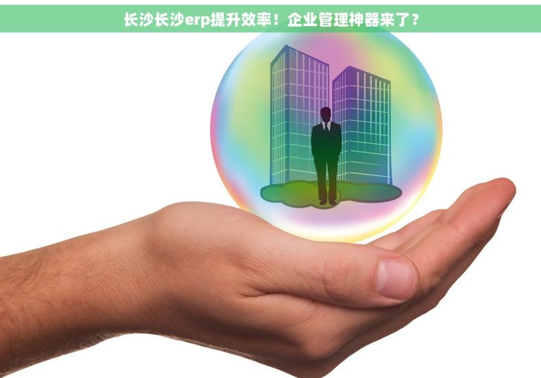长沙长沙erp提升效率！企业管理神器来了？