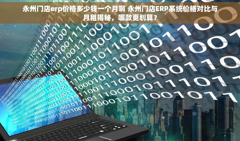 永州门店erp价格多少钱一个月啊 永州门店ERP系统价格对比与月租揭秘，哪款更划算？