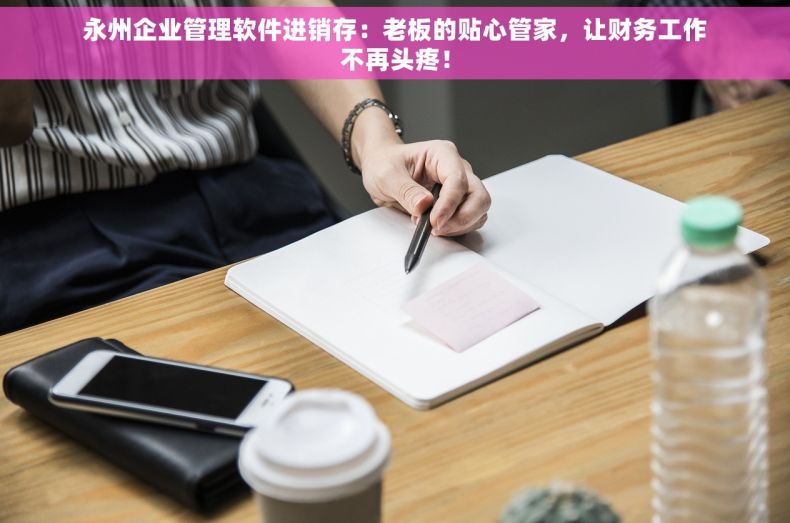 永州企业管理软件进销存：老板的贴心管家，让财务工作不再头疼！