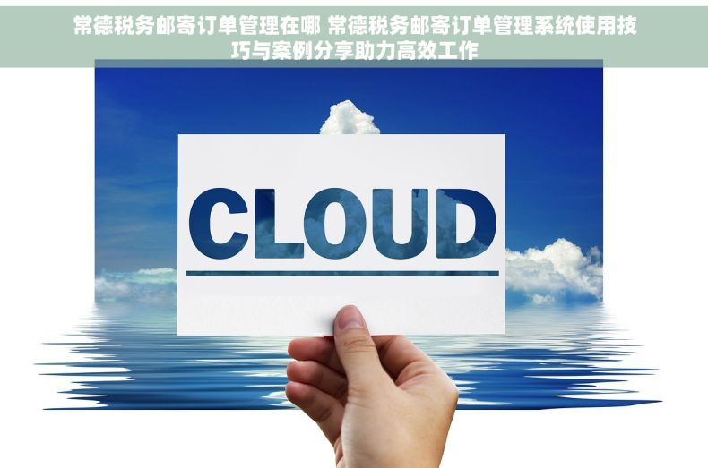 常德税务邮寄订单管理在哪 常德税务邮寄订单管理系统使用技巧与案例分享助力高效工作