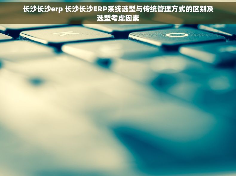 长沙长沙erp 长沙长沙ERP系统选型与传统管理方式的区别及选型考虑因素