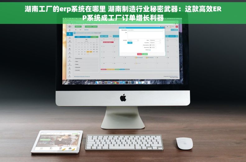 湖南工厂的erp系统在哪里 湖南制造行业秘密武器：这款高效ERP系统成工厂订单增长利器