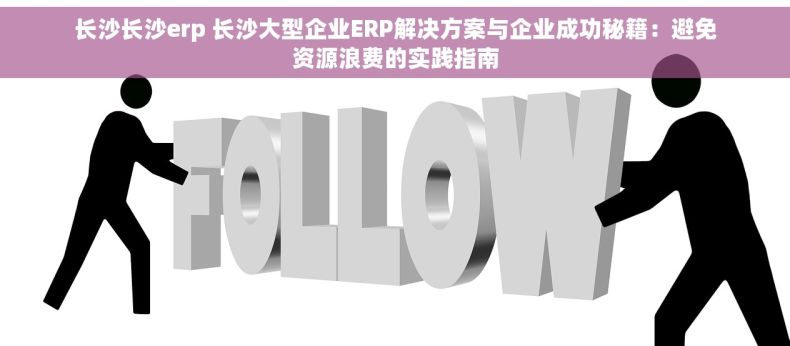 长沙长沙erp 长沙大型企业ERP解决方案与企业成功秘籍：避免资源浪费的实践指南