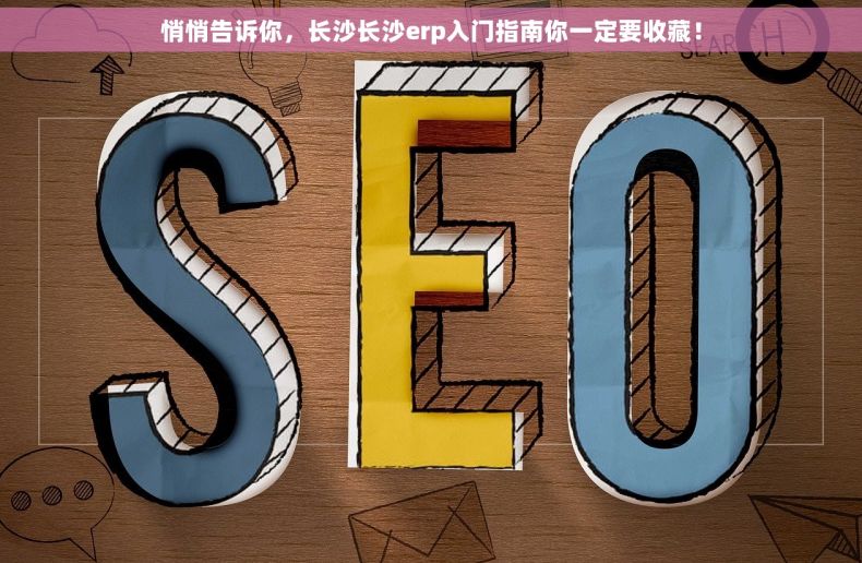 悄悄告诉你，长沙长沙erp入门指南你一定要收藏！