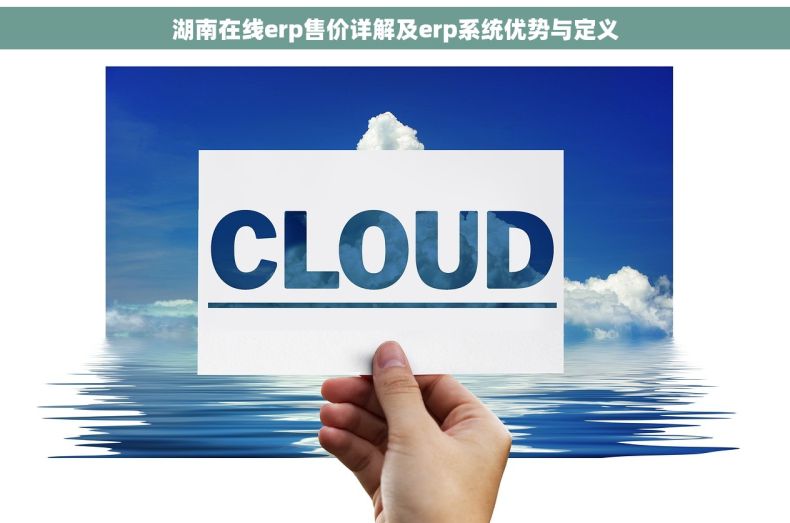 湖南在线erp售价详解及erp系统优势与定义