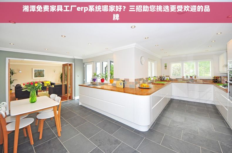 湘潭免费家具工厂erp系统哪家好？三招助您挑选更受欢迎的品牌