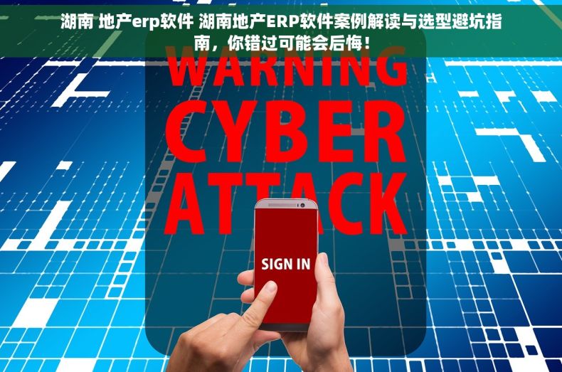 湖南 地产erp软件 湖南地产ERP软件案例解读与选型避坑指南，你错过可能会后悔！