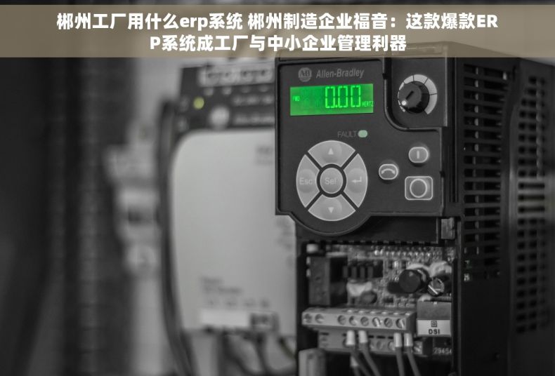 郴州工厂用什么erp系统 郴州制造企业福音：这款爆款ERP系统成工厂与中小企业管理利器