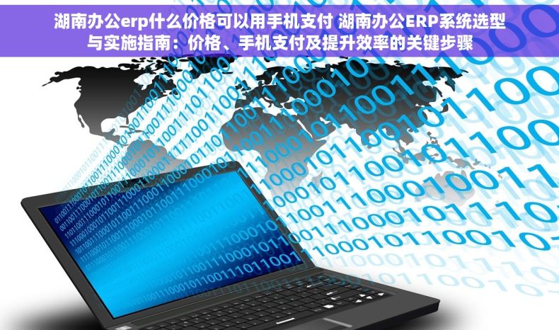 湖南办公erp什么价格可以用手机支付 湖南办公ERP系统选型与实施指南：价格、手机支付及提升效率的关键步骤