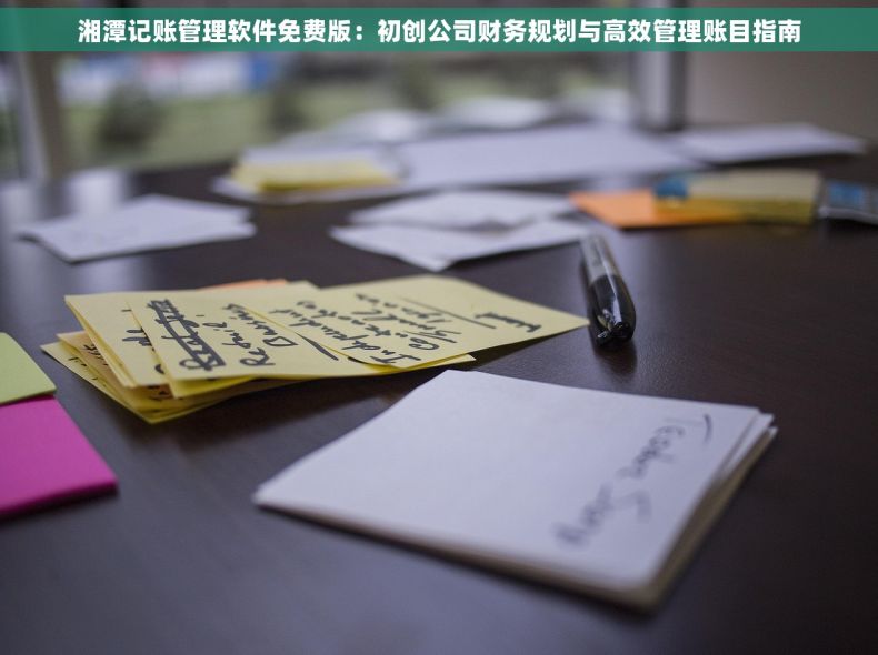 湘潭记账管理软件免费版：初创公司财务规划与高效管理账目指南