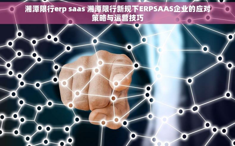 湘潭限行erp saas 湘潭限行新规下ERPSAAS企业的应对策略与运营技巧