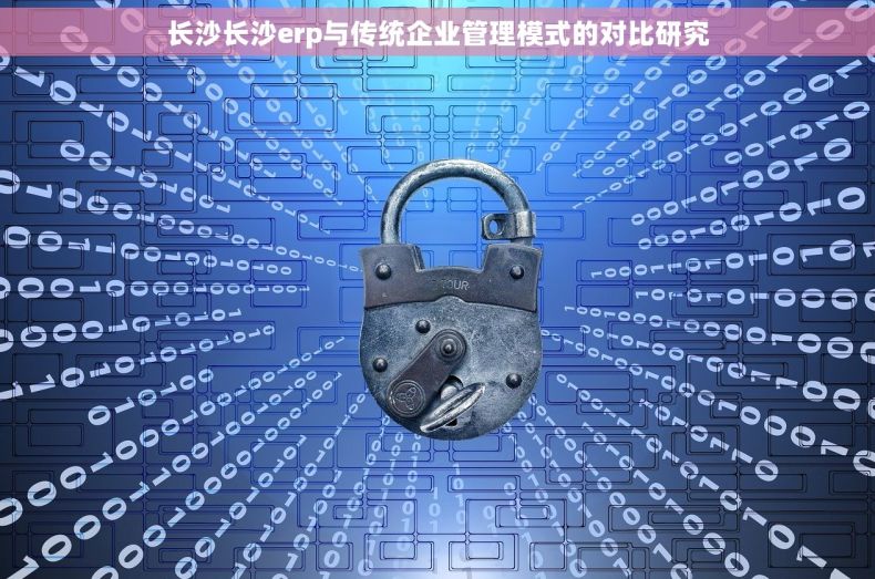 长沙长沙erp与传统企业管理模式的对比研究