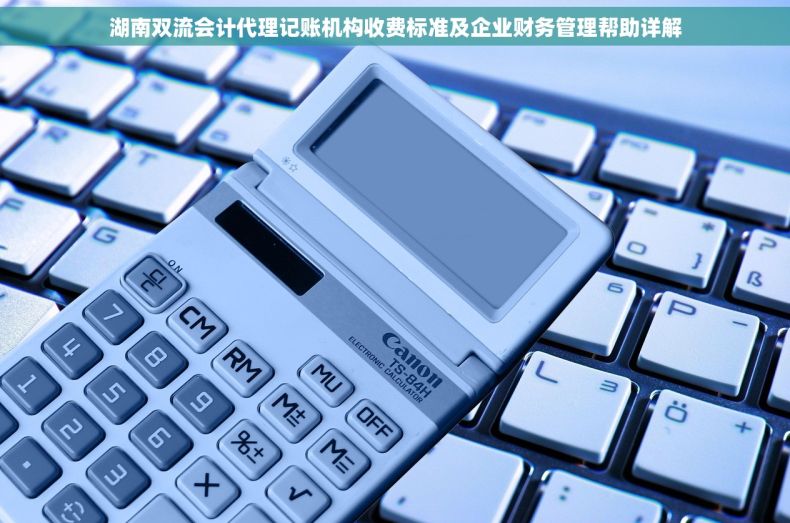 湖南双流会计代理记账机构收费标准及企业财务管理帮助详解