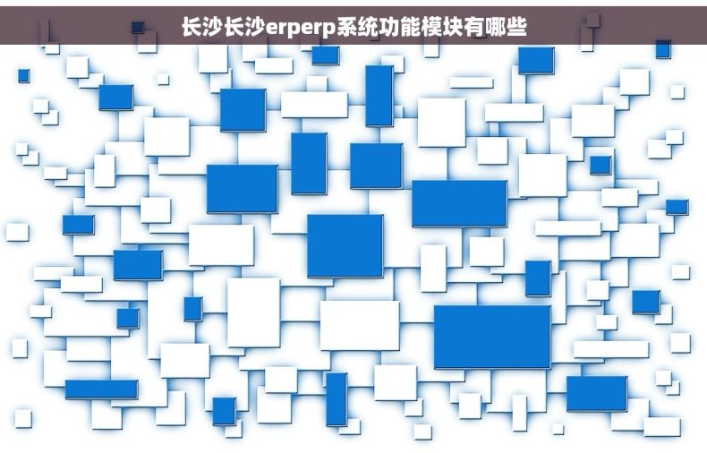 长沙长沙erperp系统功能模块有哪些