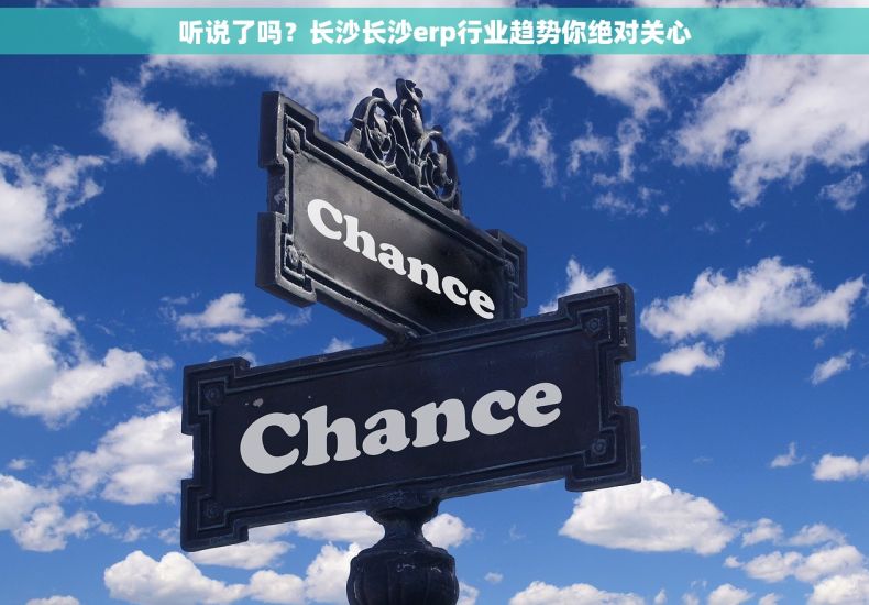 听说了吗？长沙长沙erp行业趋势你绝对关心