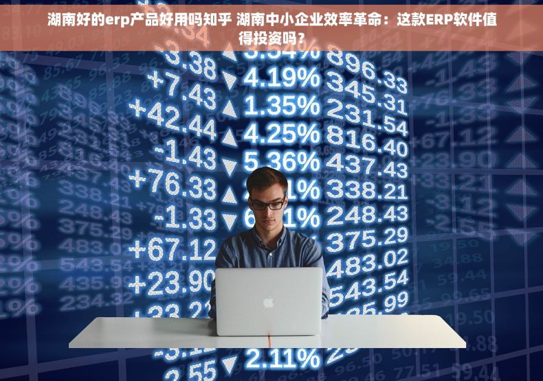 湖南好的erp产品好用吗知乎 湖南中小企业效率革命：这款ERP软件值得投资吗？