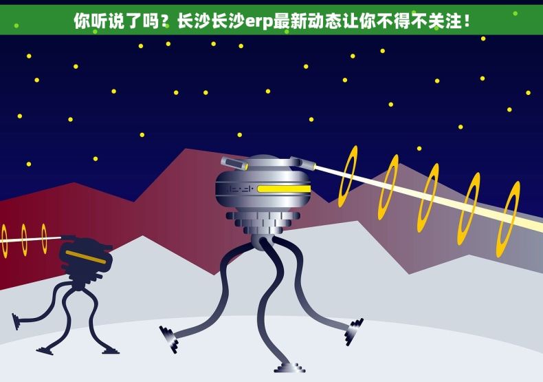 你听说了吗？长沙长沙erp最新动态让你不得不关注！