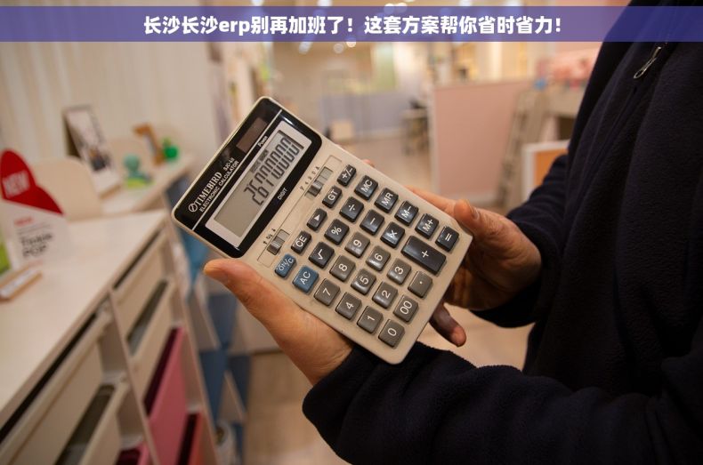 长沙长沙erp别再加班了！这套方案帮你省时省力！