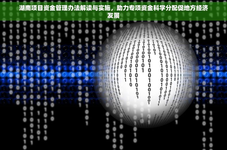 湖南项目资金管理办法解读与实施，助力专项资金科学分配促地方经济发展