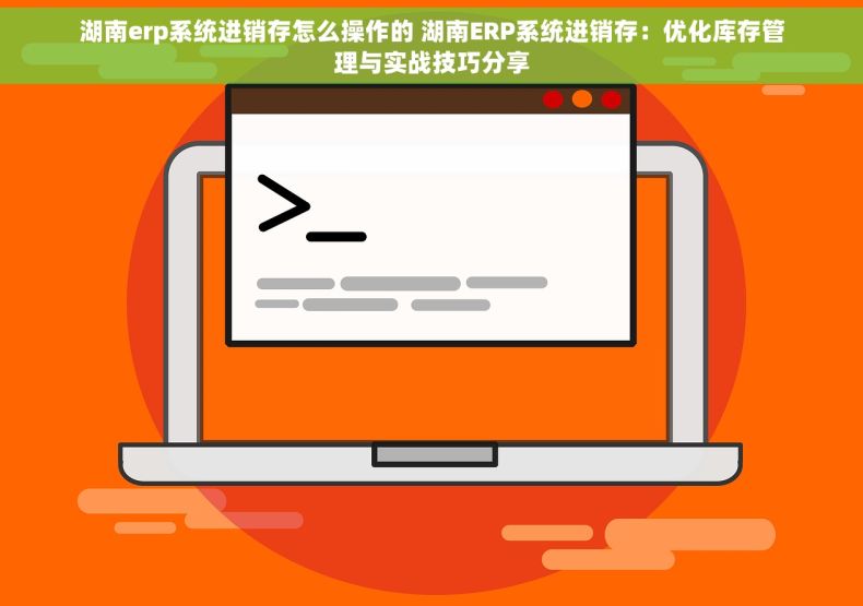 湖南erp系统进销存怎么操作的 湖南ERP系统进销存：优化库存管理与实战技巧分享