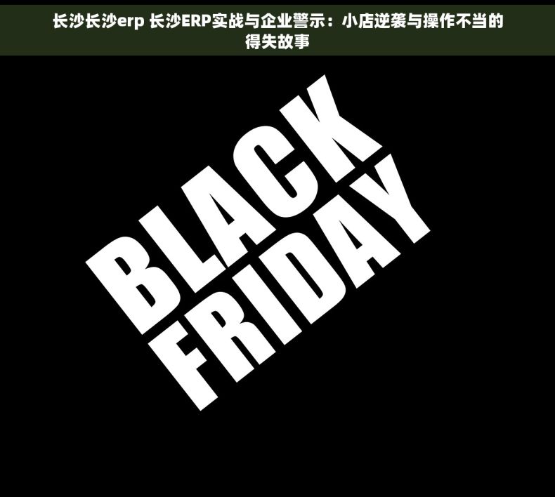 长沙长沙erp 长沙ERP实战与企业警示：小店逆袭与操作不当的得失故事