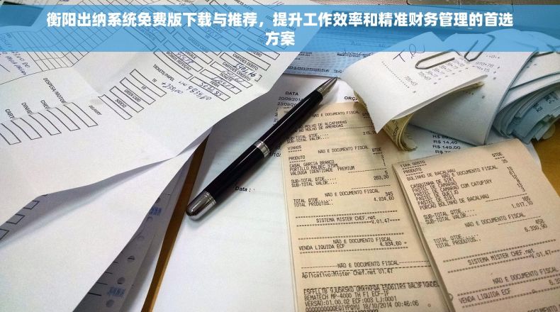 衡阳出纳系统免费版下载与推荐，提升工作效率和精准财务管理的首选方案