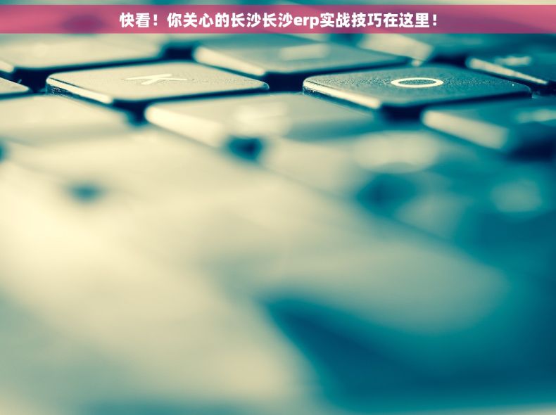 快看！你关心的长沙长沙erp实战技巧在这里！