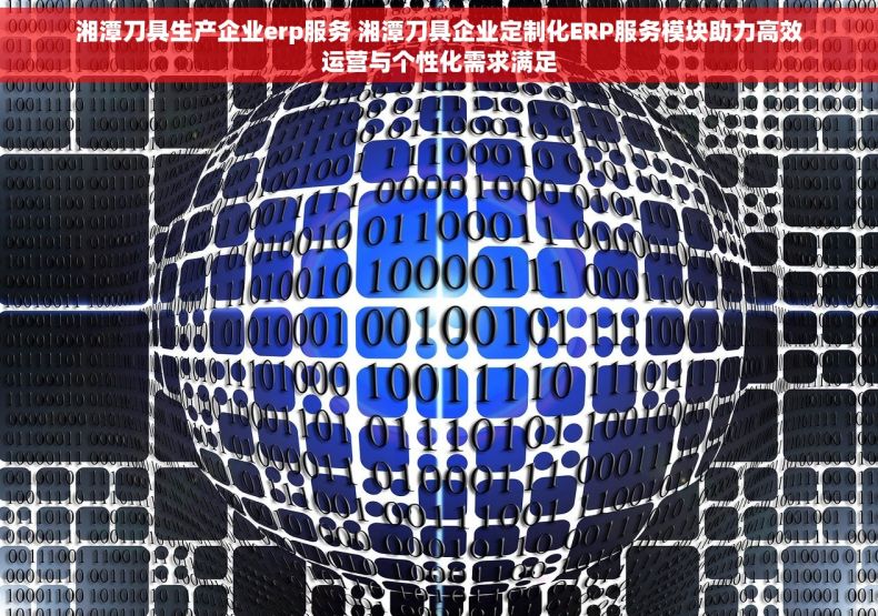 湘潭刀具生产企业erp服务 湘潭刀具企业定制化ERP服务模块助力高效运营与个性化需求满足