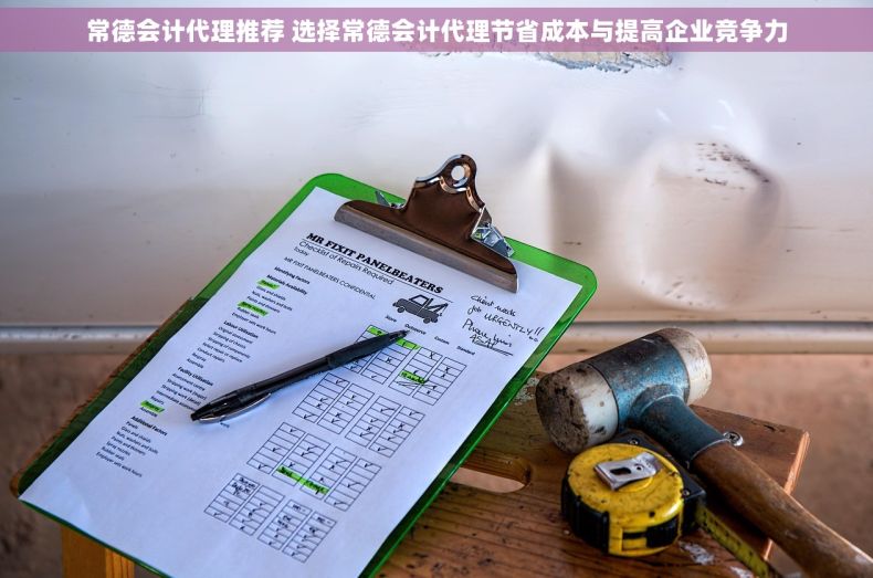 常德会计代理推荐 选择常德会计代理节省成本与提高企业竞争力
